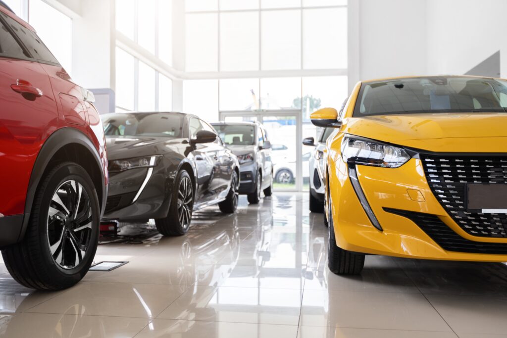 Card dealership interior - Everest Wealth JSE update article
