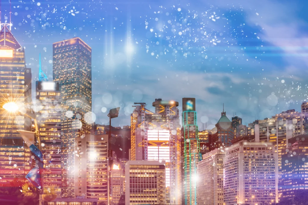 Budget Speech 2026: A Turning Point (Futuristic City)