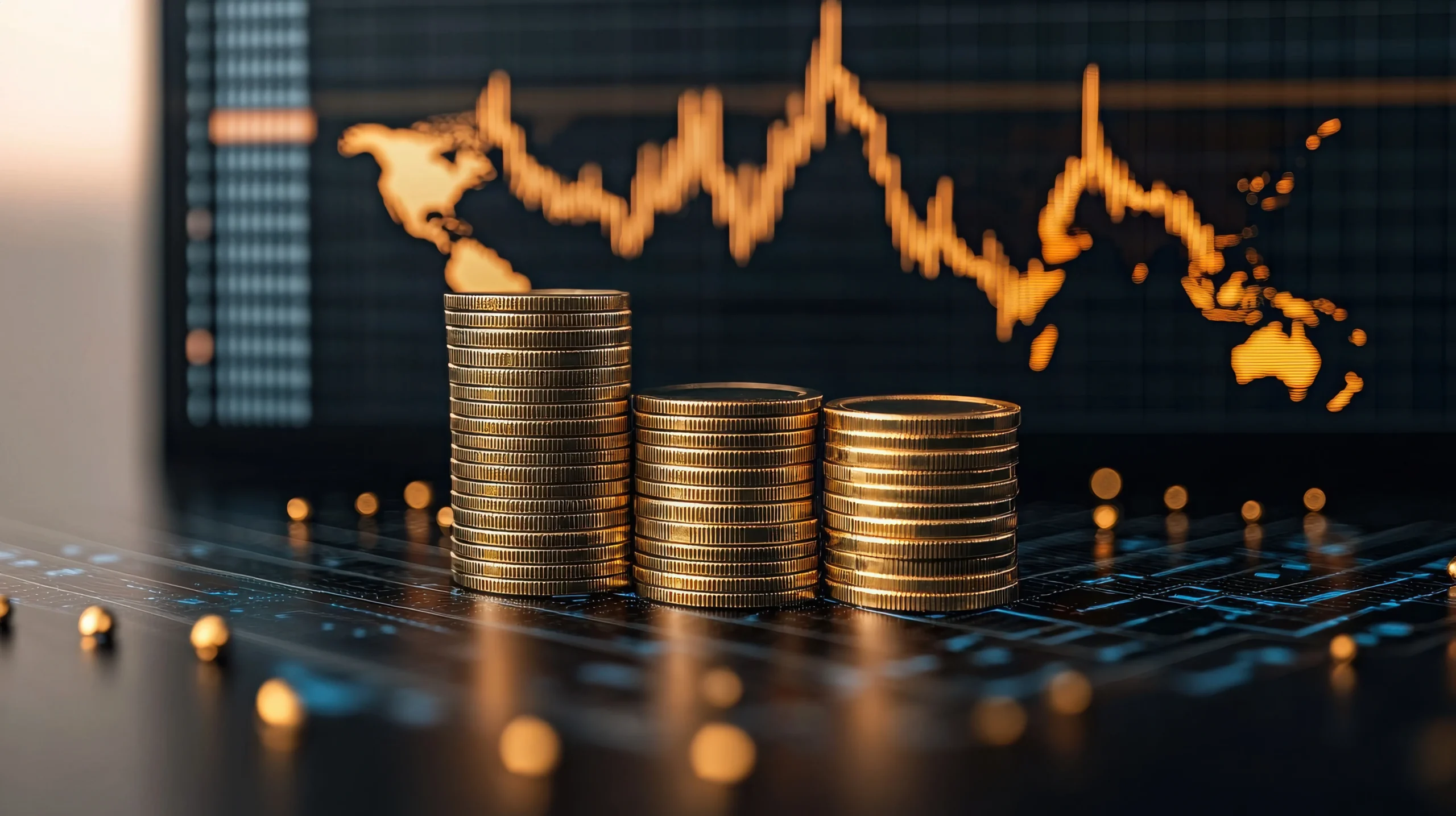 Markets fall as gold slide hits JSE while warnings emerge overpower and Gauteng’s economic outlook (Money and financial statistics)