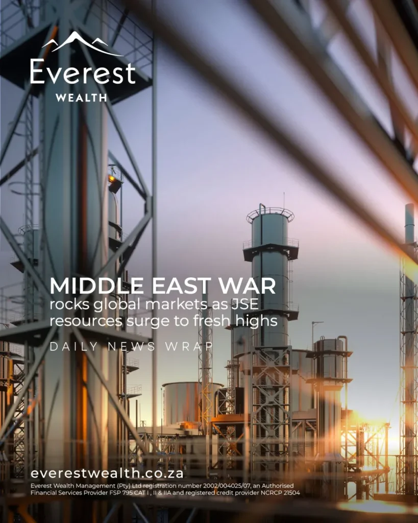 Middle East War Rocks Global Markets (Workers standing on a factory site)