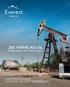 Oil Jitters Ease as JSE Firms (Oil pump)
